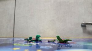 Черепашки ниндзя пластилновая анимация 1 сезон 23 серия Паразиты