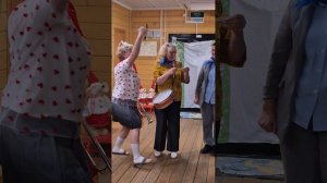 Вот так поздравили меня с Юбилеем мои девчата!!!