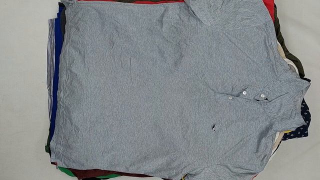 Футболки мужские поло  секонд оптом 11 пак