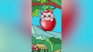 Киса яблочко 🍎 и ночные воришки | Полная версия | Добрая сказка #котики #кисы #сказка #animation