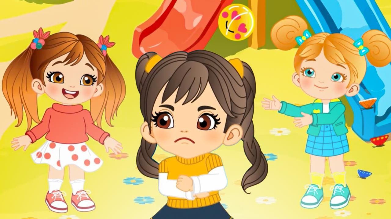 Песенка ПОДРУЖКИ👭 Весна🌸Песенка для девочек 🥰Давайте жить дружно🌞