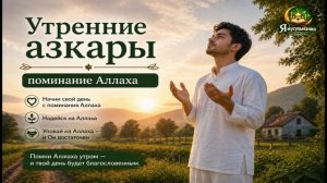 Утренние азкары — мощный зикр для начала дня | Поминание Аллаха и спокойствие души