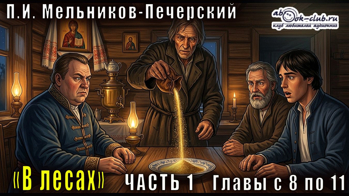 П. И. Мельников - Печерский - В лесах. Книга 1. Часть 2 (главы с 8 по 11) смотреть онлайн