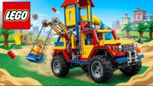 Я Построил Автоматические Качели LEGO, Которые Являются Мобильными