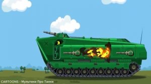 KV44 NUCLEAR DIAMOND The Most POWERFUL Tank Ever - Cartoons about tank