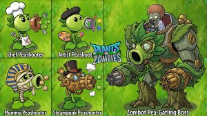Plants vs.Zombies Hybrid Mod Растения против Зомби-2 мод Зомби против растений Выигрываем каждый бой