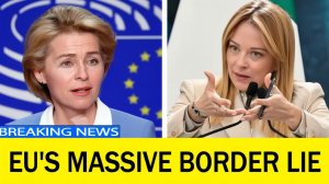 Meloni strongly criticized von der Leyen... The EU cannot believe what is happening.