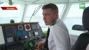 В Татарстане открылась пассажирская навигация: до Верхнего Услона отправился первый теплоход