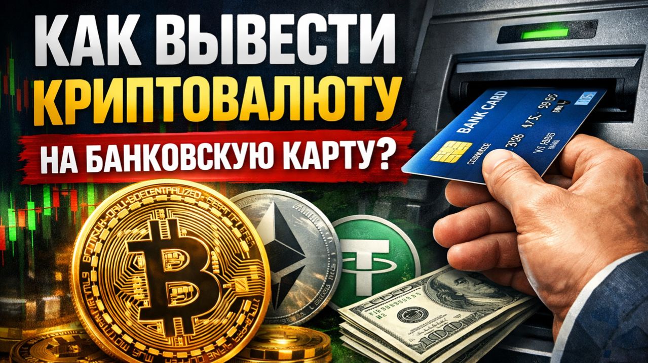 как вывести крипту на карту без P2p быстро