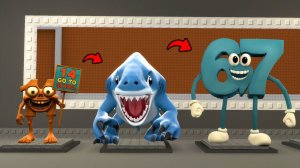 SIX SEVEN 67! Крадут мозг и Эволюционируют в Garry's Mod!