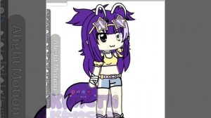 Трендик, летняя ос:3 ❤️ #рутуб #алайтмоушен #Простокристи🎧 #гача #моделька #анимация #Gacha