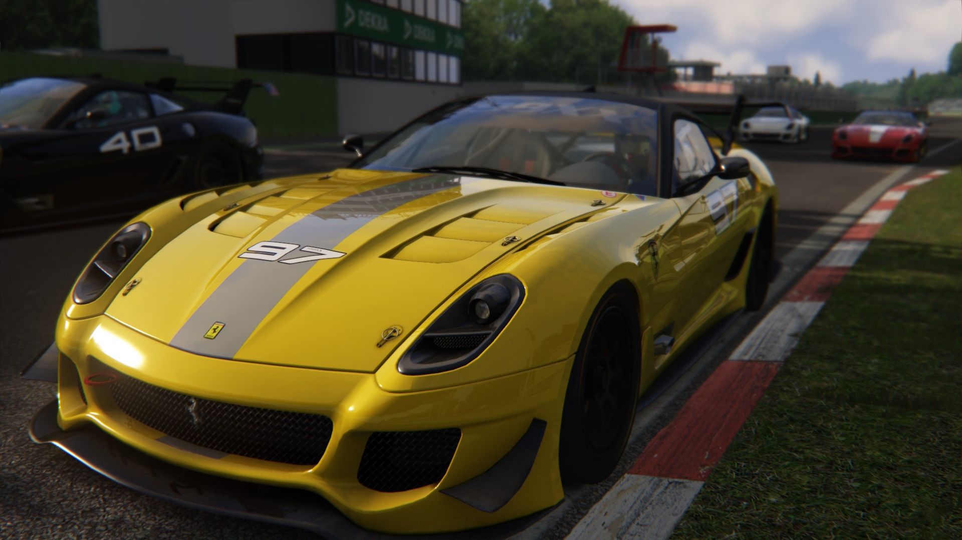 Assetto Corsa Imola | Ferrari 599XX EVO Trofeo T4 | Симрейсинг Ассетто Корса