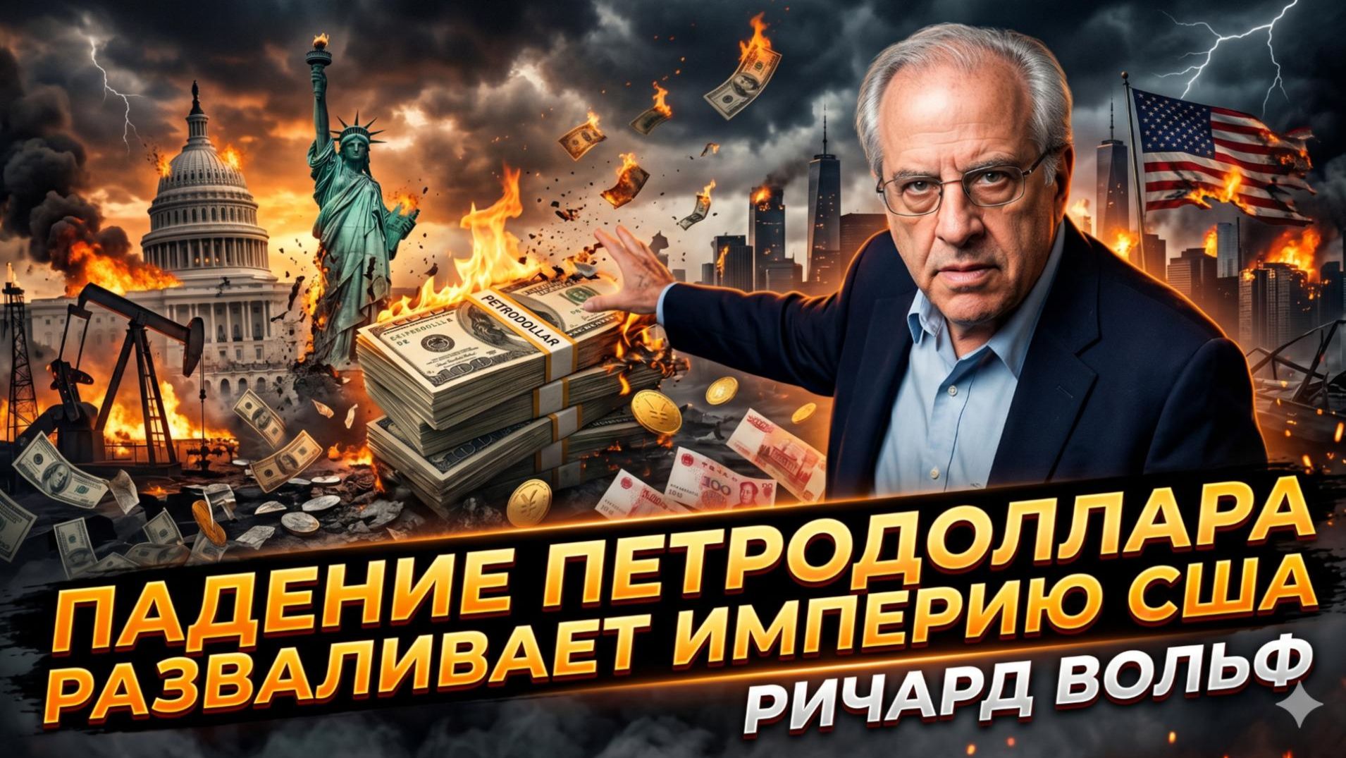  Ричард Вулф  КОНЕЦ ЭПОХИ: Отказ от нефтедоллара разрушит империю США