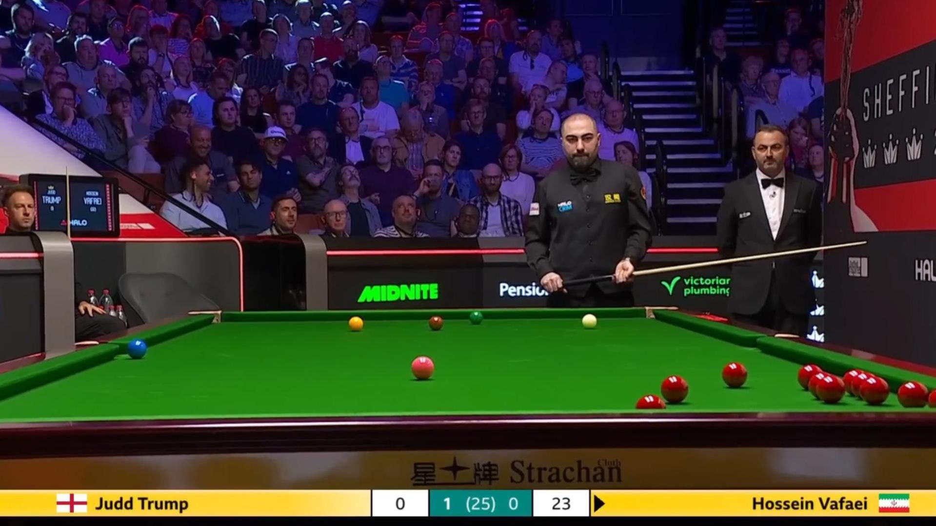 Снукер. Джадд Трамп против Хоссейна Вафаэи / Halo World Championship 2026