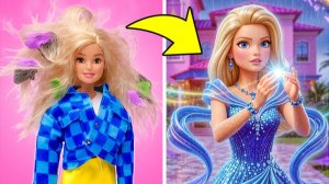 🧙Злое заклинание пошло не так! DIY преображение красоты для кукол