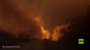 الدفاع الروسية تنشر مشاهد لقصف مواقع تابعة لقوات كييف براجمة «TOS-1A»