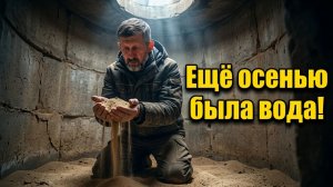 Лосино-Петровский. Ещё осенью в этом колодце была вода.