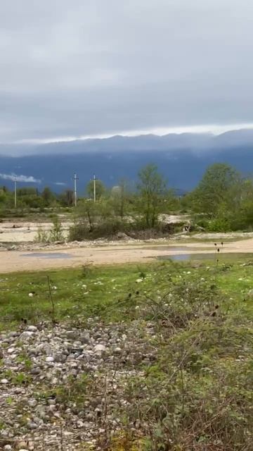 2026. АБХАЗИЯ. Вид на море и горы. Участок в Абхазии. НЕДВИЖИМОСТЬ в Абхазии