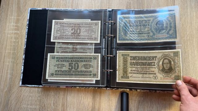 Коллекция банкнот Украины с 1917 по 2025 гг Ukraine Banknotes Collection