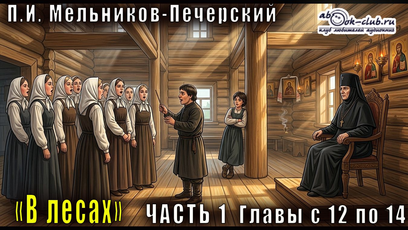 П. И. Мельников - Печерский - В лесах. Книга 1. Часть 3 (главы с 12 по 14) смотреть онлайн