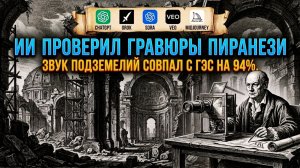 94% СОВПАДЕНИЯ С ГЭС! НЕЙРОСЕТЬ «УСЛЫШАЛА» ГРАВЮРЫ ПИРАНЕЗИ