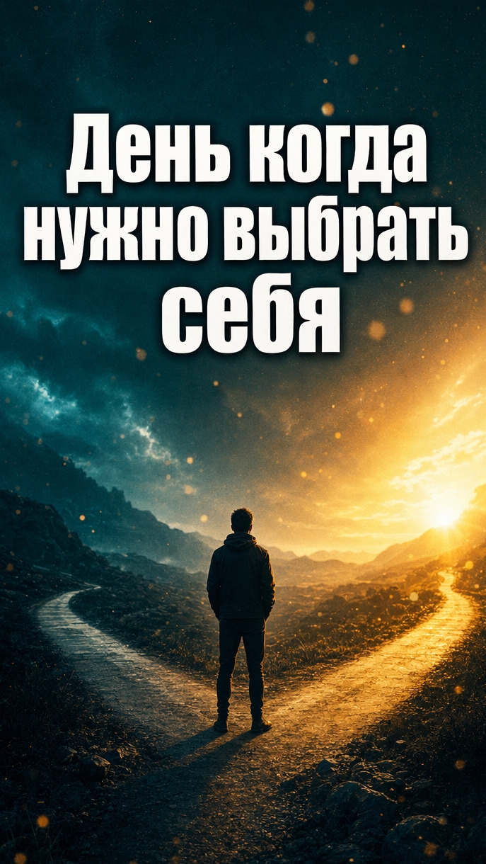 День, когда нужно выбрать себя.