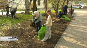 В Волгограде высадили более 1000 деревьев и кустарников различных видов