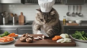 Шампиньоны с Фунчозой, овощами и фаршем с кунжутом