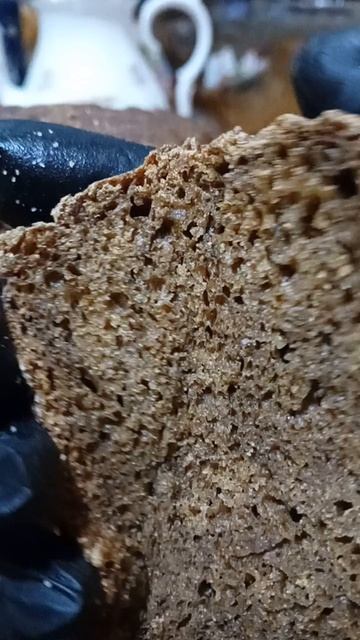 Готовлю домашний ржаной  хлеб на ржаной  домашней закваске.  Вкусно
