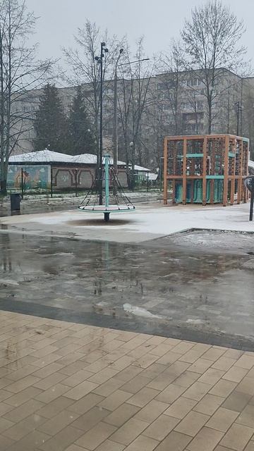 27.04.2026 / Подмосковье завалило снегом / Запахло весной 😬❄️❄️❄️