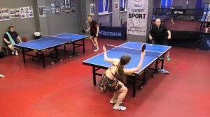 отбор Шибков Г. (558) - Попова М. (329) 23.04 настольный теннис турнир Кубок ТТСПОРТ