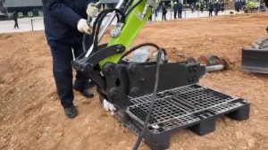 Обзор мини-экскаватора Zoomlion навесное