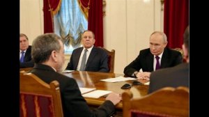 Встреча Путина с главой МИД Ирана Аббасом Аракчи.