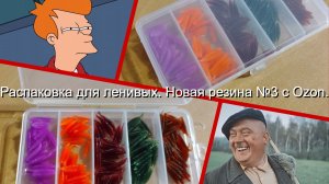 Распаковка для ленивых. Новая резина №3 с Ozon.