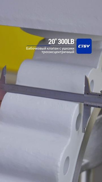 20''300LB Поворотный дисковый клапан с ушками и тройной эксцентриситетом-CTGV-2