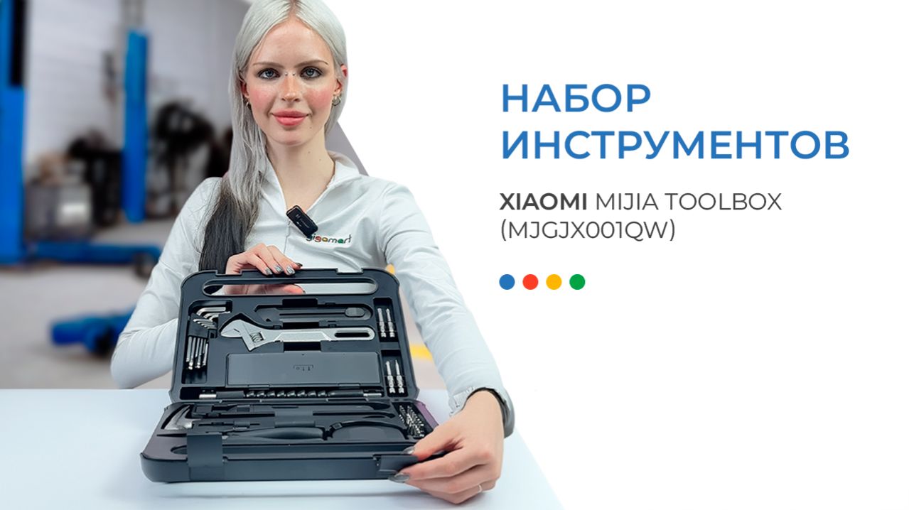 Набор инструментов для дома Xiaomi Mijia Toolbox (MJGJX001QW) Black