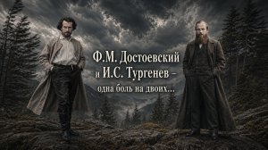 Ф.М. Достоевский и И.С. Тургенев – одна боль на двоих…