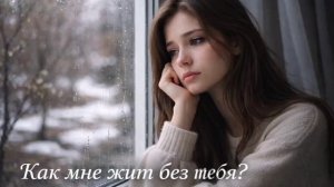 КРИК ДУШИ - КАК МНЕ ЖИТЬ БЕЗ ТЕБЯ?