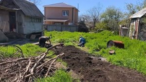 Работа на участке/Жизнь в Крыму.25.04 26