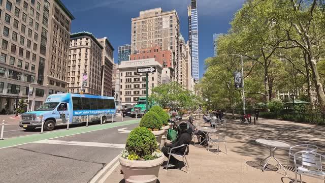 🗽 Нью-Йорк - весенняя прогулка по центру Манхэттена (апрелья 2026) 4K