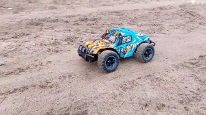 А может багги ехать на максимальной скорости в песке? багги на радиоуправлении