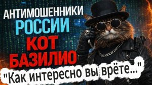 КОТ БАЗИЛИО. «КАК У ВАС ВСЁ ИНТЕРЕСНО…»