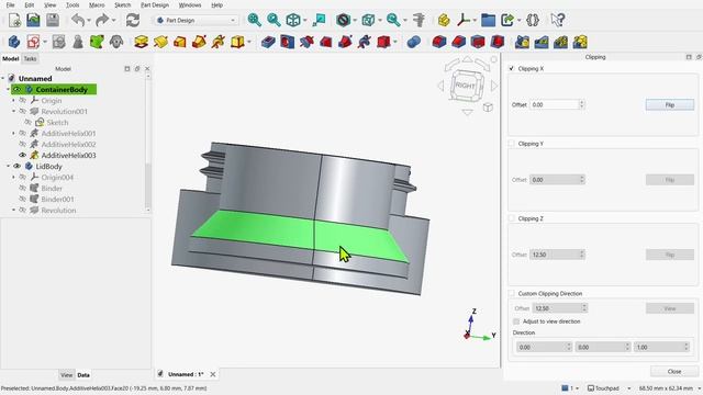 FreeCAD 1.1 Как работать и просматривать внутренние модели