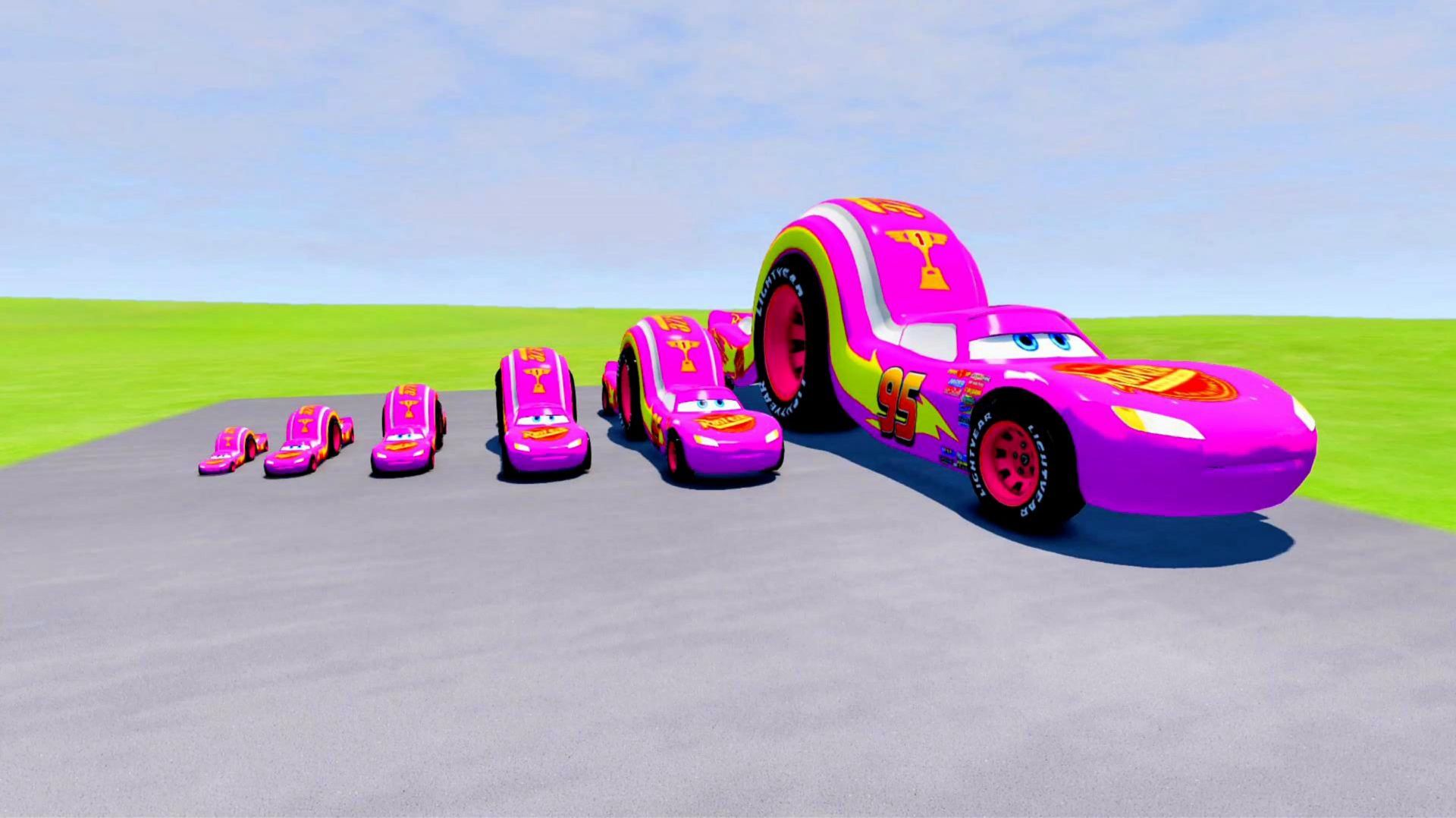 БОЛЬШОЙ И МАЛЕНЬКИЙ МОНСТР МАТР ТРАК МУЛЬТИК АВАРИИ