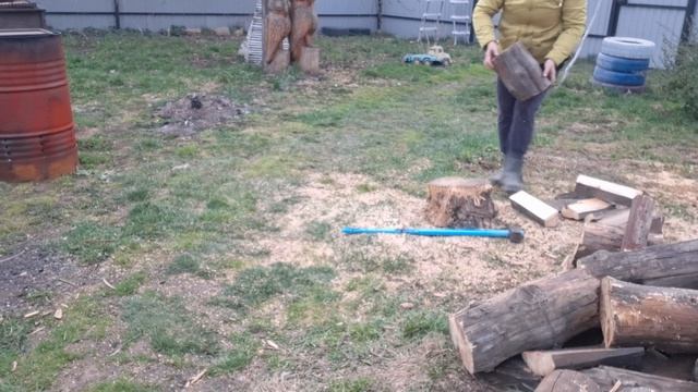 обожаю колоть дровишки 27.04.26