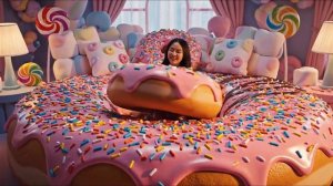 Какую сладкую кровать вы бы выбрали? Невероятно приятное снятое с помощью ASMR-видео