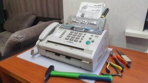 Разбор факса панасоник panasonic KX-FL403 на платы, медь и драгметаллы