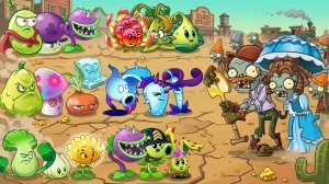 Зомби против растений Plants vs Zombies ПвЗ Растения против Зомби PvZ Fusion Битва прохождение топ