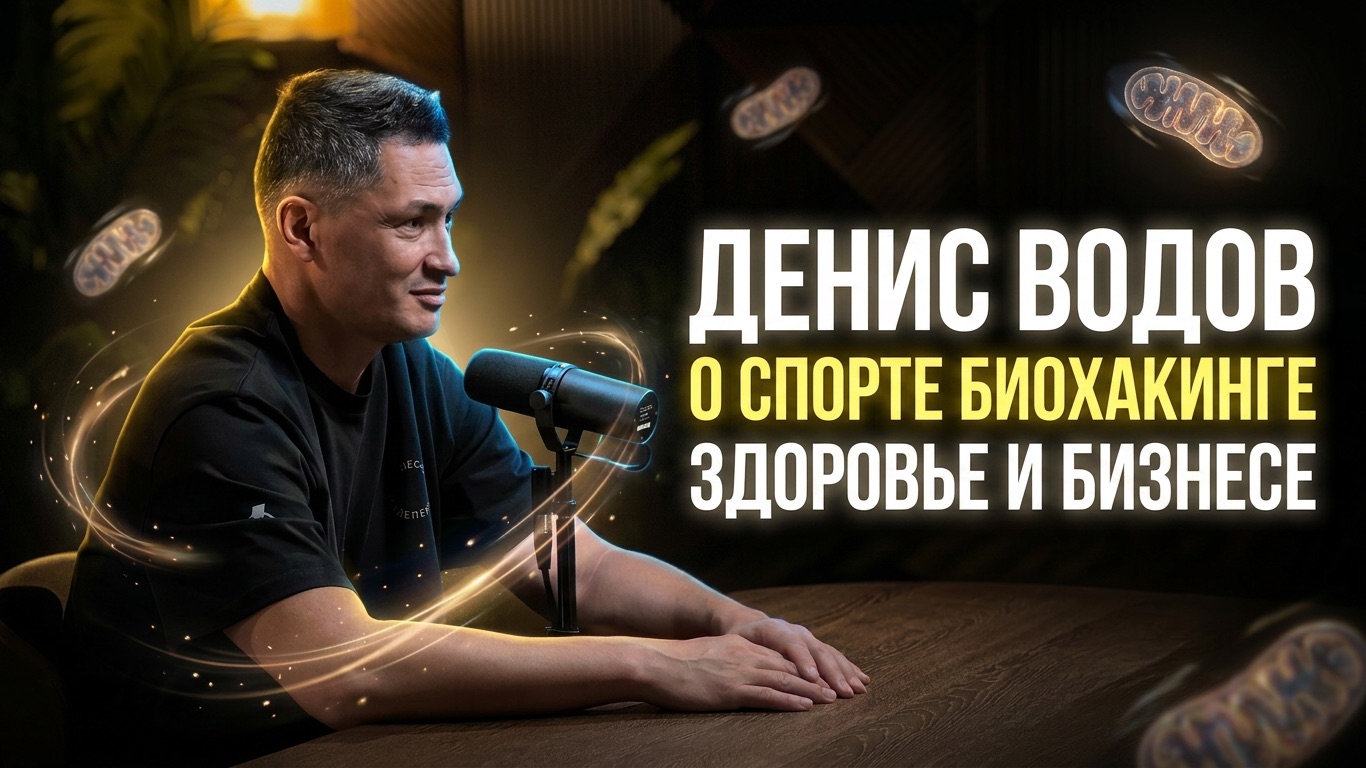Денис Водов о спорте, биохакинге, здоровье и бизнесе