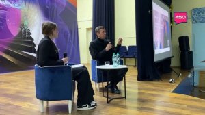 Встреча актера Андрея Мерзликина со школьниками в Отрадном